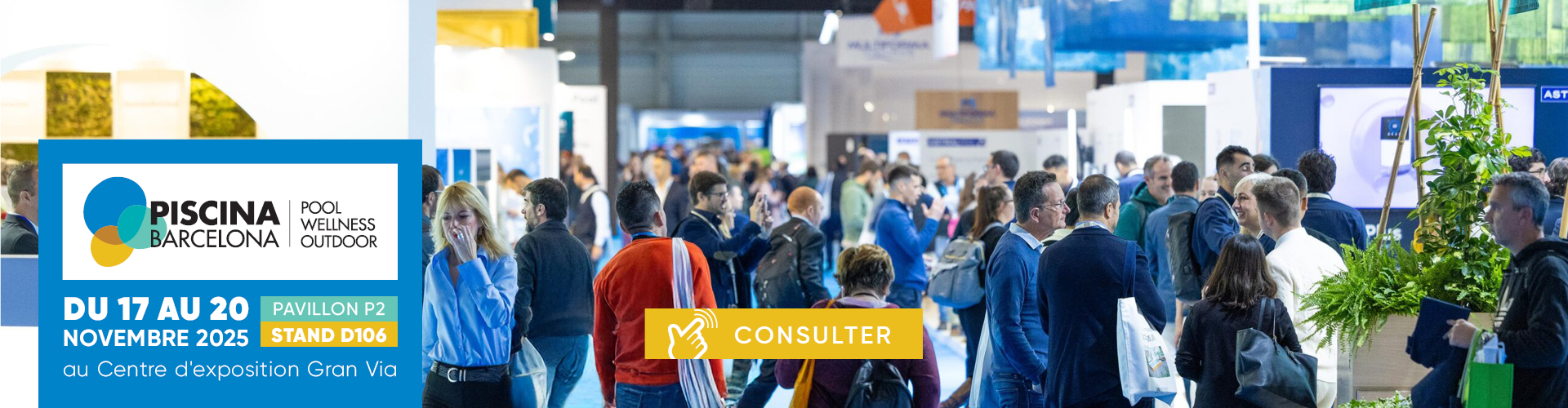 REJOIGNEZ-NOUS SUR LE SALON PISCINA BARCELONA